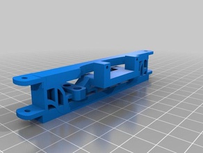 essieu avant 2x4 servo-mont 3d l'impression 3d print model - Mito3D