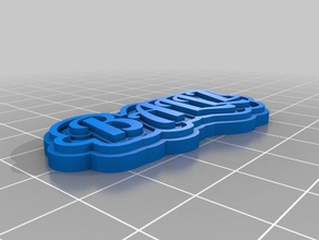 ballz i portachiavi personalizzato 3d print model - Mito3D