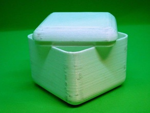 piccola scatola con fissaggio a scatto del coperchio i contenitori snapfit 3d print model - Mito3D