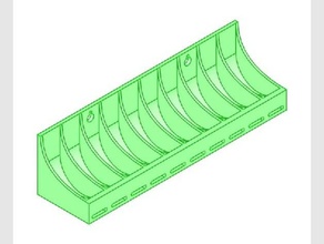 cremalheira de fio eletrônica 3d print model - Mito3D