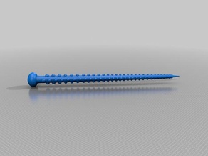 geschwader-Lager-stick walking stick in voller Größe hobby 3d print model - Mito3D
