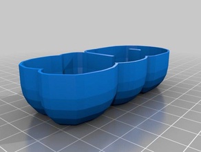 sud laboratuvarları 3 kaplar özelleştirilmiş 3d print model - Mito3D