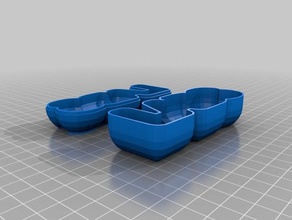 labs containers customized 3d print model - Mito3D