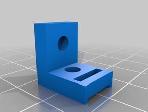 zip tie holder computer 3d print model - Mito3D