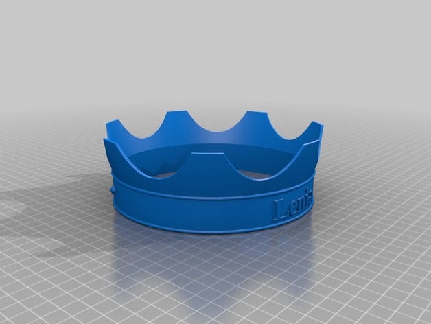 finale krone Kostüm angepasst 3D print model - Mito3D