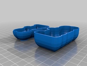 labs 2 containers customized 3d print model - Mito3D
