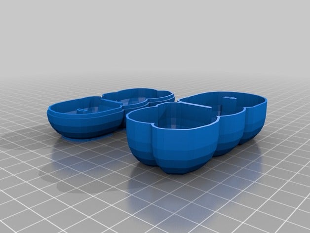 sud recipientes personalizado 3D print model - Mito3D