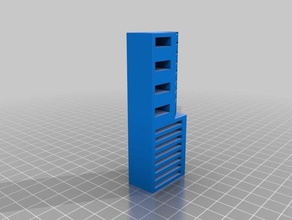 my customized usb sd micro box stand customizer computer 3d print model - Mito3D