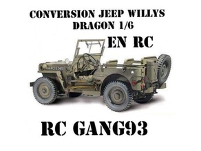 kit conversion jeep dragon 16 rc chassis exreal vehicles 3racing builder crawler gang 93 car scale model willys 3d print model - Mito3D