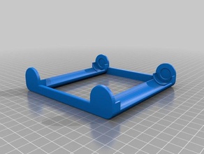 dual cradle filler filament holder 3d printer accessories spool 3d print model - Mito3D