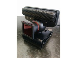 playstation eye filter support camera 3d print model - Mito3D