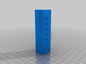 abs-Temperatur-Kalibrierung-Turm 3d drucken tests angepasst 3d print model - Mito3D