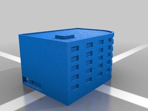 future apartment buildings structures city tabletop 3d print model - Mito3D
