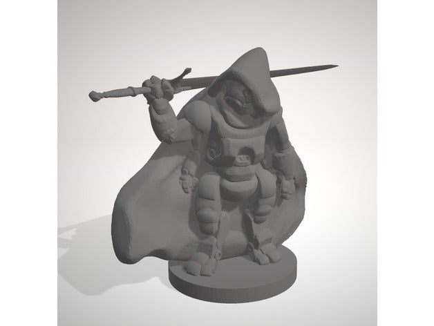 tuna 2na sword toy game accessories dnd warforged 3D print model - Mito3D