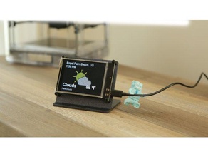 pyportal stand gadgets adafruit arduino display esp32 iot python touchscreen 3d print model - Mito3D