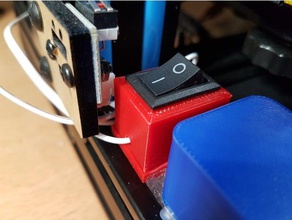 onoff switcher caso 3d impressão contador de fora o 3d print model - Mito3D