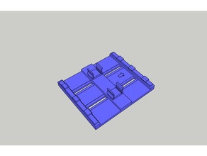 pcb holderbracket eletrônica montagem em 3d print model - Mito3D