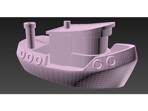 tugy remolcador 3d la impresión flotante mini en miniatura de nave juguete 3d print model - Mito3D