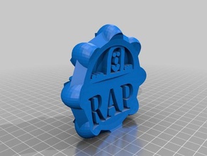raps maker pièce de monnaie 3d l'impression 3d print model - Mito3D