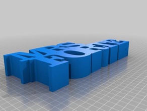 forte sculture personalizzato 3d print model - Mito3D