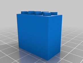 my customized customisable lego brick construction toys 3d print model - Mito3D