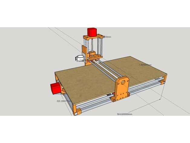 cnc-router 2d Kunst 3D print model - Mito3D