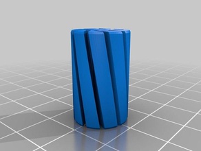 mi personalizados anet a8 espiral jarrón lineal buje 3d de la impresora accesorios 3d print model - Mito3D