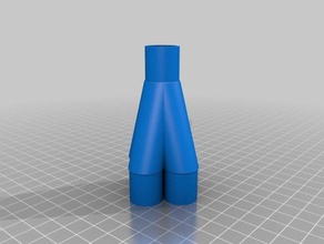 my customized customizer model rocket cluster transition factory vehicles 3d print model - Mito3D