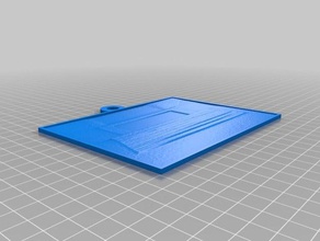 liminalspace 2d art personalizado 3d print model - Mito3D