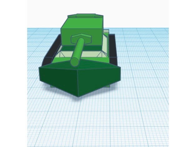 tenki réservoir des véhicules armée de terre les réservoirs 3D print model - Mito3D