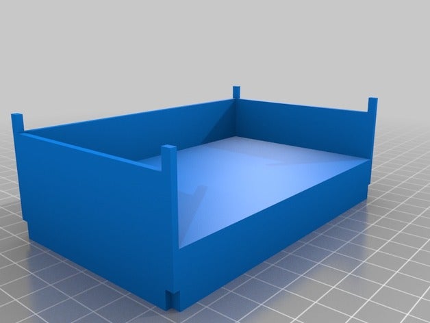 modular de cassette almacenamiento los gadgets el audio caso la cinta titular 3D print model - Mito3D