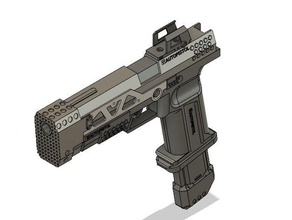 apex leyendas re-45 autopistol props cosplay arma titanfall 2 3d print model - Mito3D