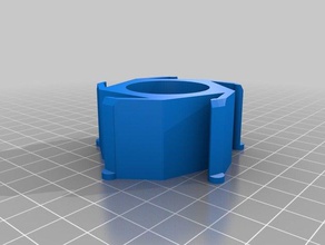 amazon basics spool-hub-adapter 3d Drucker Teile angepasst 3d print model - Mito3D