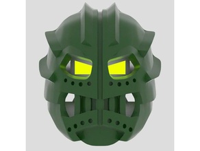kanohi suletu grand masque télépathie non-organiques la construction les jouets bionicle kongu lego compatible l'esprit 3d print model - Mito3D