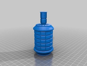 digite 97 granada adereços 3d print model - Mito3D