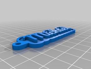 michael v2 keychains customized 3d print model - Mito3D