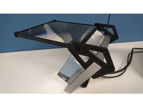quadro mounter aska3d placa utilizada looking glass partes lookingglass 3d print model - Mito3D