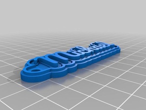 michael v3 keychains customized 3d print model - Mito3D