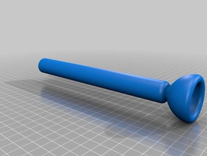 nerf golpe de dardo blastergun outros blowdart gun nerfgun 3d print model - Mito3D