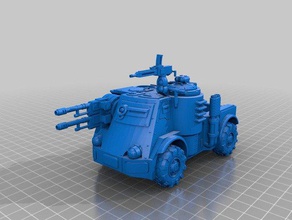 éclairer cog camion les jouets jeux 40k genestealer culte la cgc warhammer40k warhammer 3d print model - Mito3D