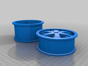 lexani lx704 3d printing model rims wheels 3d print model - Mito3D