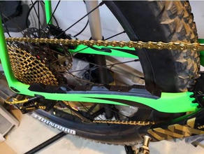 arasındaki boşluk 0 koruyucusu spor açık havada șekilde okuyun bash guard bisiklet dag dağ bisikleti 3d print model - Mito3D
