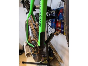 downtube protetor esporte ao ar livre bashguard bash guarda mountainbike bicicleta de montanha 3d print model - Mito3D