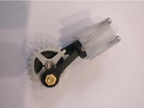 Bölüm 3 m1el tek silindirli motor Anahtarlık rulman mekanik oyuncaklar 3d print model - Mito3D