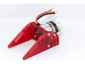 rc boat motor mount 25 19mm graupner brushless speed 600 bb vehicles 19x19mm 25mm 3630 3660 500 500er adjustable angle bushed controlled cool dc dix geico highspeed hydro katamaran maker miss radio remote control speedboat uni universal water 3d print model - Mito3D