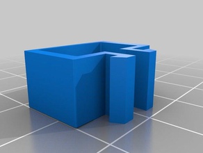 2020 v-slot di estrusione cavo-clip piazza ender-5 3d la stampante parti 3d print model - Mito3D