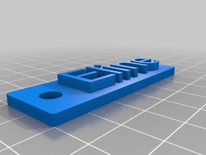 eline op işaretler logoları özelleştirilmiş 3d print model - Mito3D