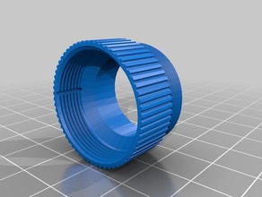 linterna tubo extensor 3xaaa 18650 m25x1 mano herramientas 3d print model - Mito3D