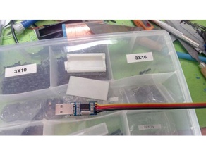 usb-ttl case electronics 3d print model - Mito3D