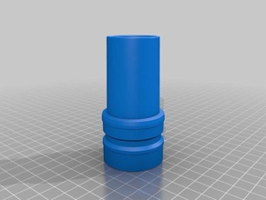 dewalt sas 35 mm adaptateur bricolage 3d print model - Mito3D